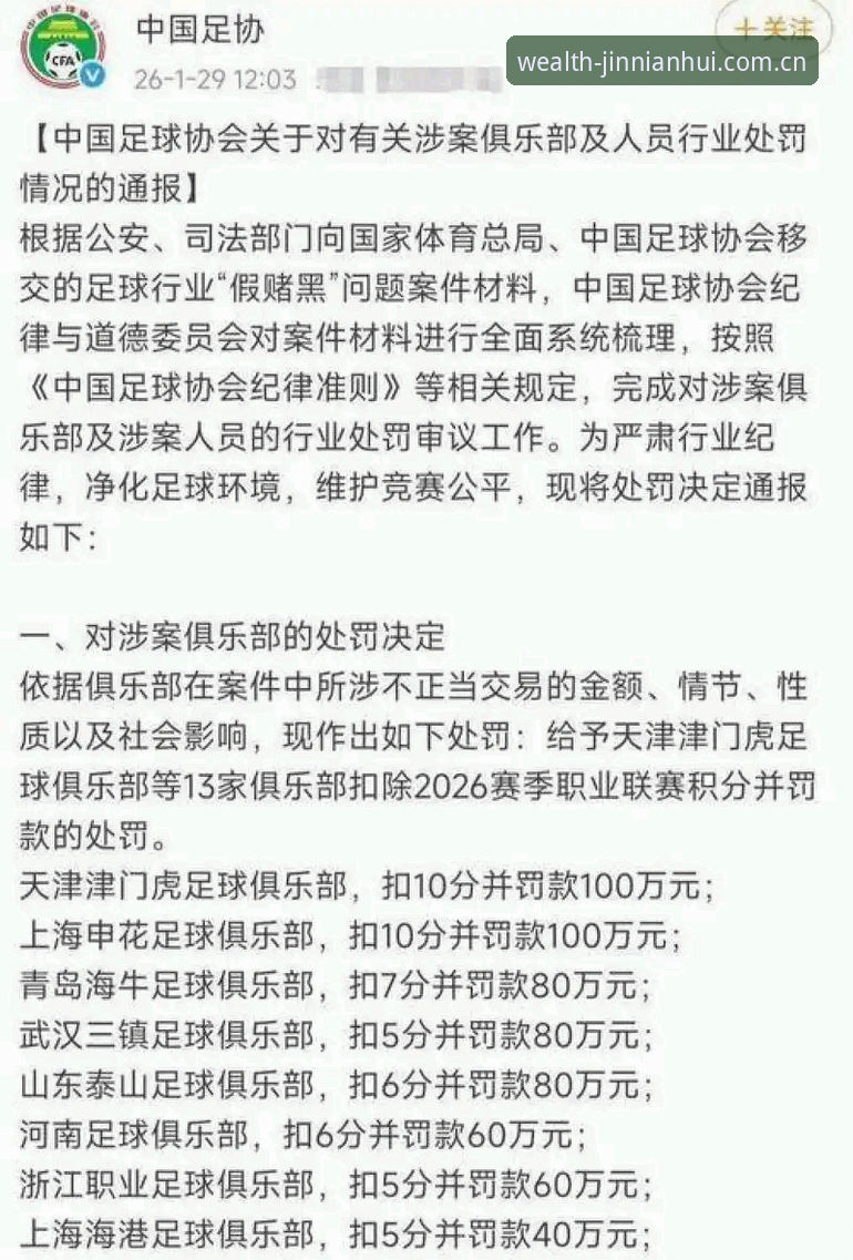 中国足协第三批禁足名单出炉:终身禁足与5年禁赛的对比分析